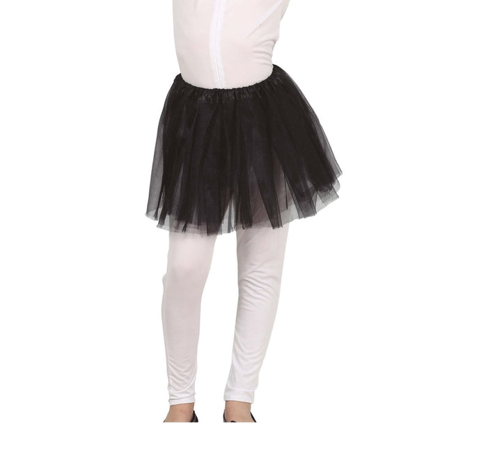 Tutu Kind Zwart 31cm van Fiestas Guirca koop je bij Partywinkel