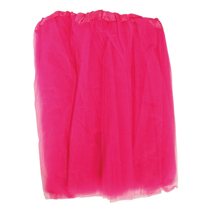 Tutu Neon Fuchsia 40cm van Fiestas Guirca koop je bij Partywinkel