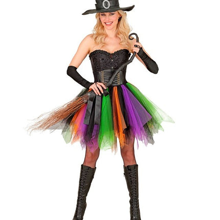 Tutu Paars/Groen/Oranje van Widmann koop je bij Partywinkel