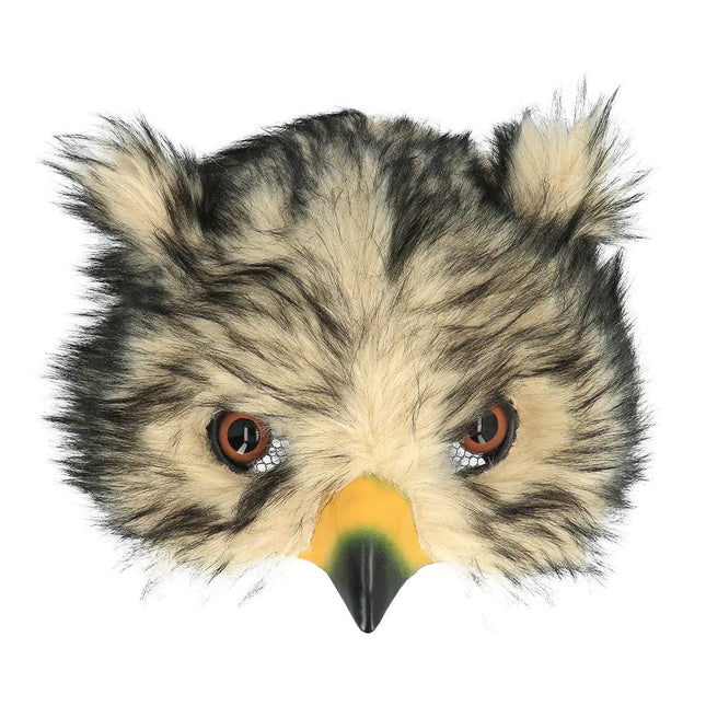 Uil Masker Pluche van Boland koop je bij Partywinkel