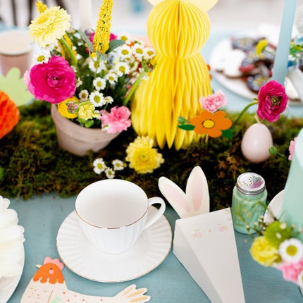 Uitdeelbox Konijn 26cm 6st van Partydeco koop je bij Partywinkel