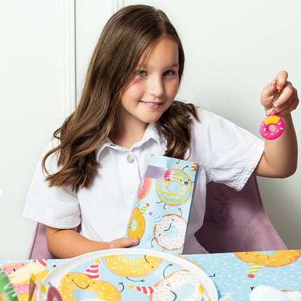Uitdeelzakjes Donut Papier 23cm van Boland koop je bij Partywinkel
