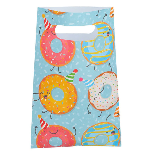Uitdeelzakjes Donut Papier 23cm van Boland koop je bij Partywinkel