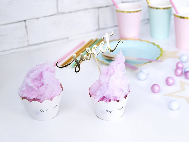 Unicorn Cupcake Vormpjes 6st van Partydeco koop je bij Partywinkel