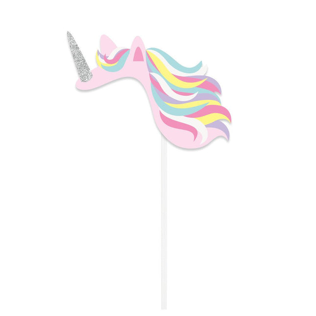 Unicorn Foto Props 10st van Unique koop je bij Partywinkel