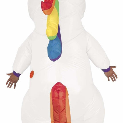 Unicorn Kostuum Opblaasbaar van Fiestas Guirca koop je bij Partywinkel