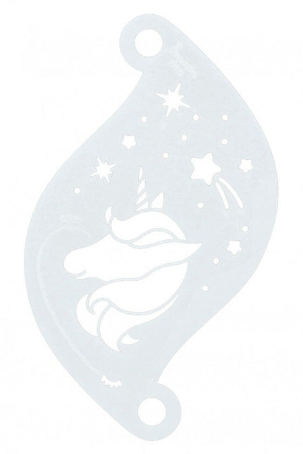 Unicorn Make Up Sjabloon Sterren van Superstar koop je bij Partywinkel