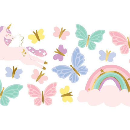 Unicorn Nep Tattoos van Partydeco koop je bij Partywinkel