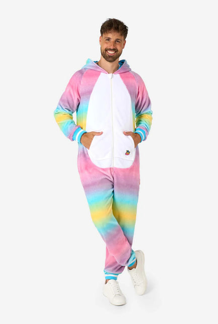 Unicorn Onesie Gekleurd van OppoSuits koop je bij Partywinkel