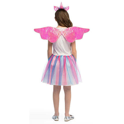 Unicorn Pak Gekleurd Meisje van Boland koop je bij Partywinkel