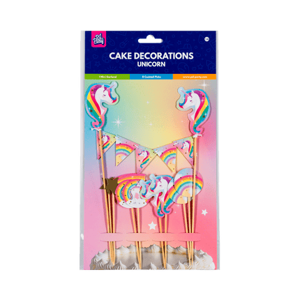 Unicorn Taarttopper 30cm van Paper Dreams koop je bij Partywinkel