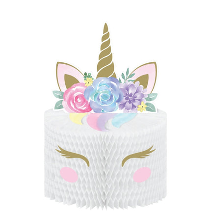 Unicorn Tafeldecoratie 30cm van Creative Converting koop je bij Partywinkel