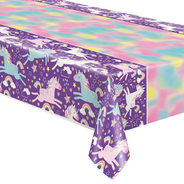 Unicorn Tafelkleed 2,13m van Unique koop je bij Partywinkel