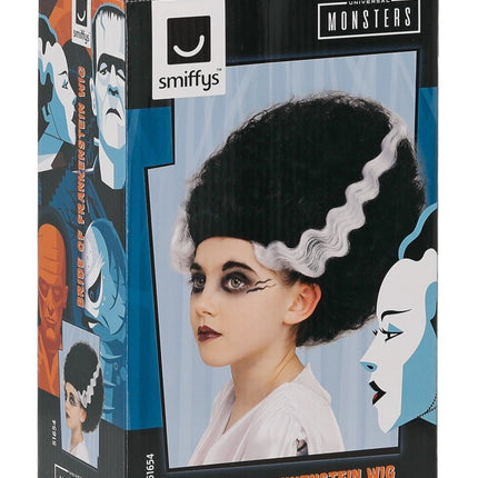 Universal Monsters Bride of Frankenstein Pruik van Smiffys koop je bij Partywinkel