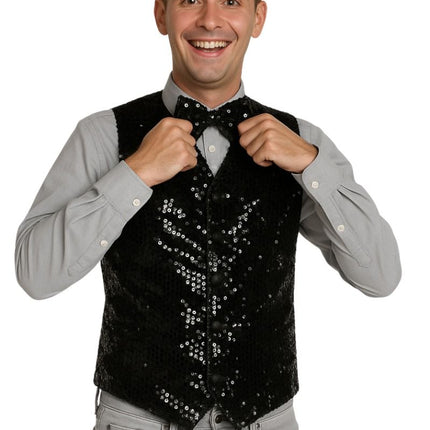 Liivi + rusetti Musta