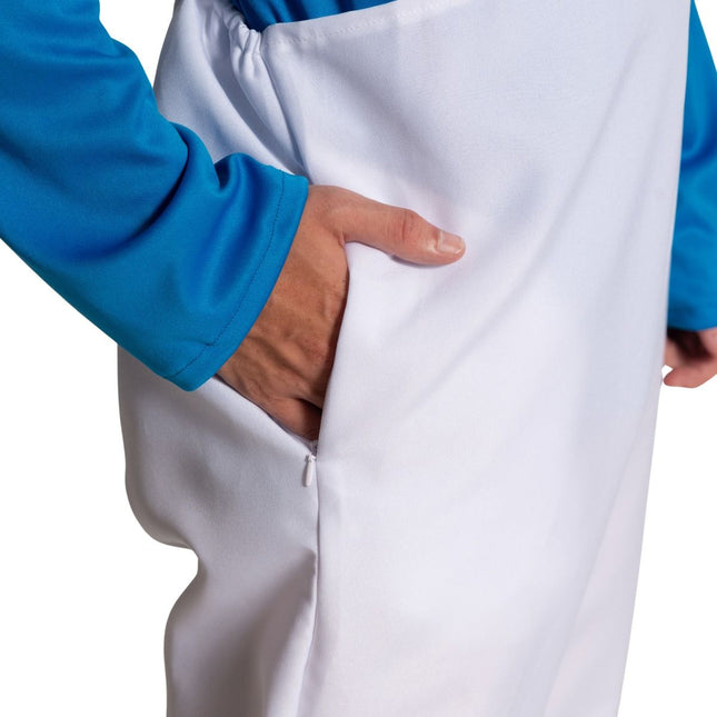 Smurffi puku Valkoinen Sininen Miehet