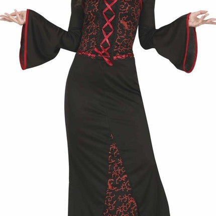 Vampier Halloween Jurk Dames van Fiestas Guirca koop je bij Partywinkel