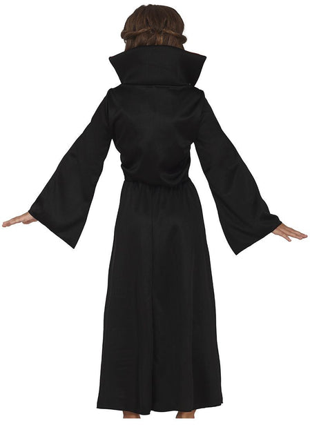 Vampier Halloween Kostuum Meisje Zwart van Fiestas Guirca koop je bij Partywinkel