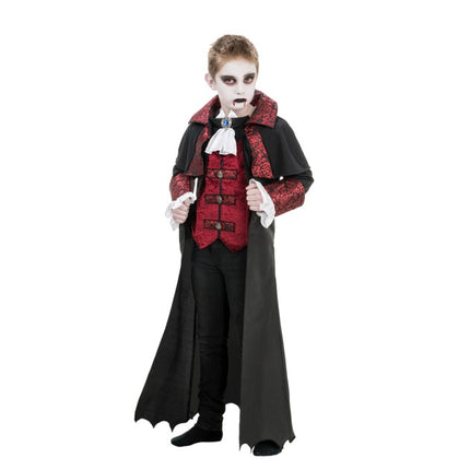 Vampyyripuku lapsille, musta ja punainen
