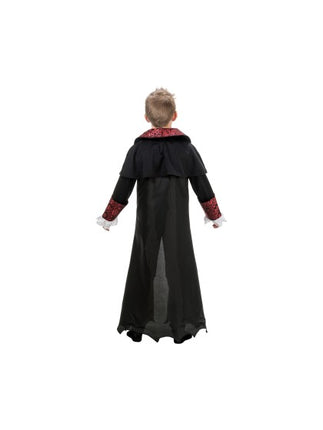 Vampyyripuku lapsille, musta ja punainen