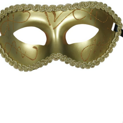 Venetiaans Oogmasker Goud van Fiestas Guirca koop je bij Partywinkel