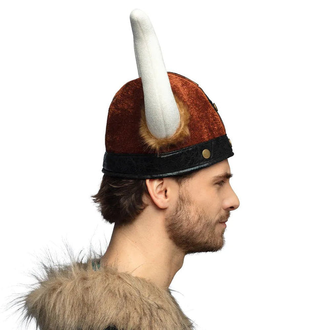 Viking Helm Bruin van Boland koop je bij Partywinkel