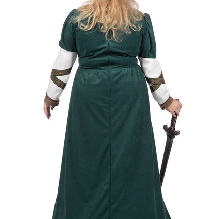 Viking Jurk Groen van Wilbers & Wilbers koop je bij Partywinkel