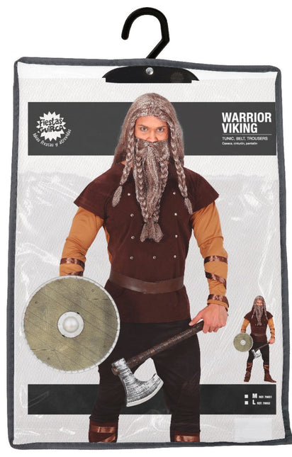 Viking Kostuum Heren Bruin van Fiestas Guirca koop je bij Partywinkel