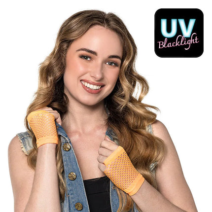 Visnet Handschoenen Oranje van Boland koop je bij Partywinkel