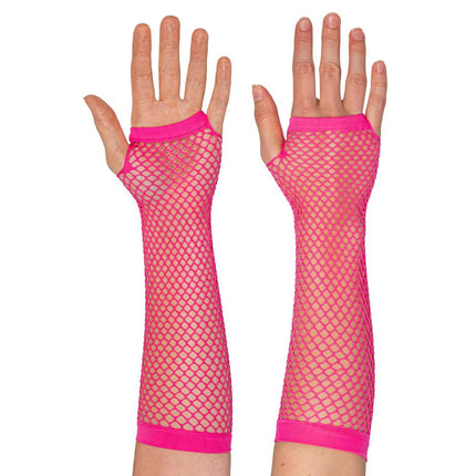 Visnet Handschoenen Regenboog Lang van Boland koop je bij Partywinkel