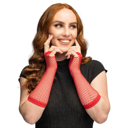 Visnet Masker Rood van Boland koop je bij Partywinkel
