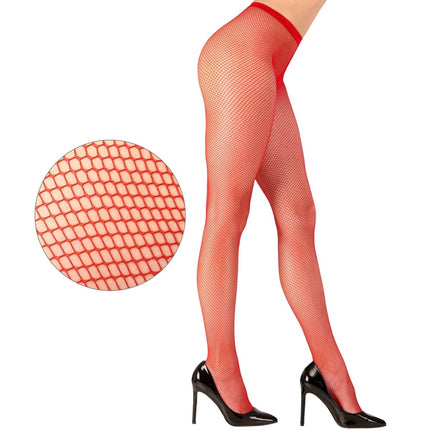Visnet Panty Rood van Widmann koop je bij Partywinkel