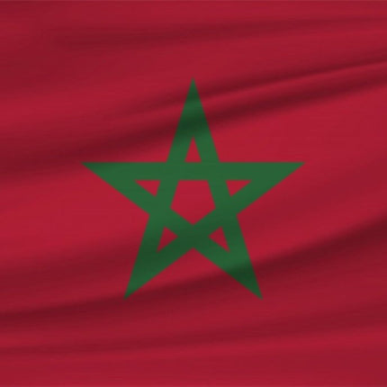 Vlag Marokko 150cm van Partychimp koop je bij Partywinkel
