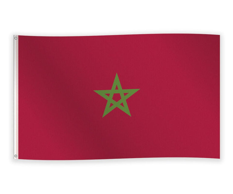 Vlag Marokko 1,5m van WeFiesta koop je bij Partywinkel