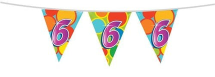 Vlaggenlijn 6 Jaar 10m van Haza Witbaard koop je bij Partywinkel