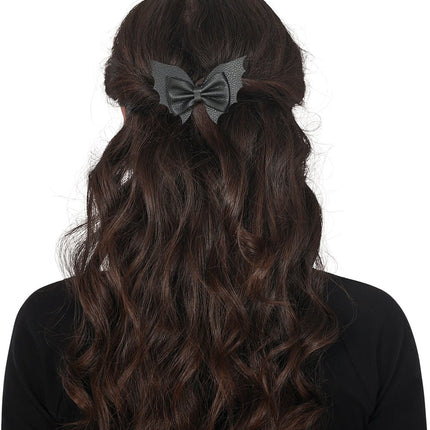 Vleermuis Haarclip 9cm 2st van Fiestas Guirca koop je bij Partywinkel
