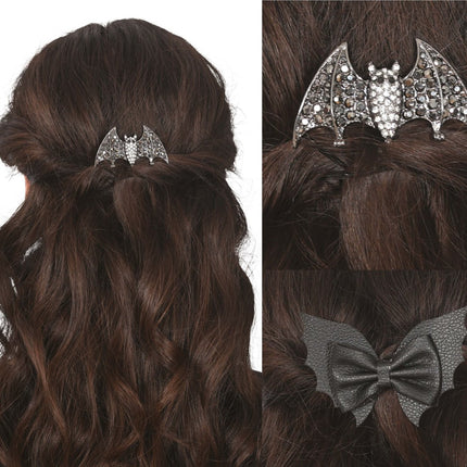 Vleermuis Haarclip 9cm 2st van Fiestas Guirca koop je bij Partywinkel