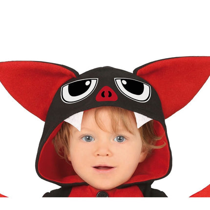 Vleermuis Kostuum Baby rood van Fiestas Guirca koop je bij Partywinkel