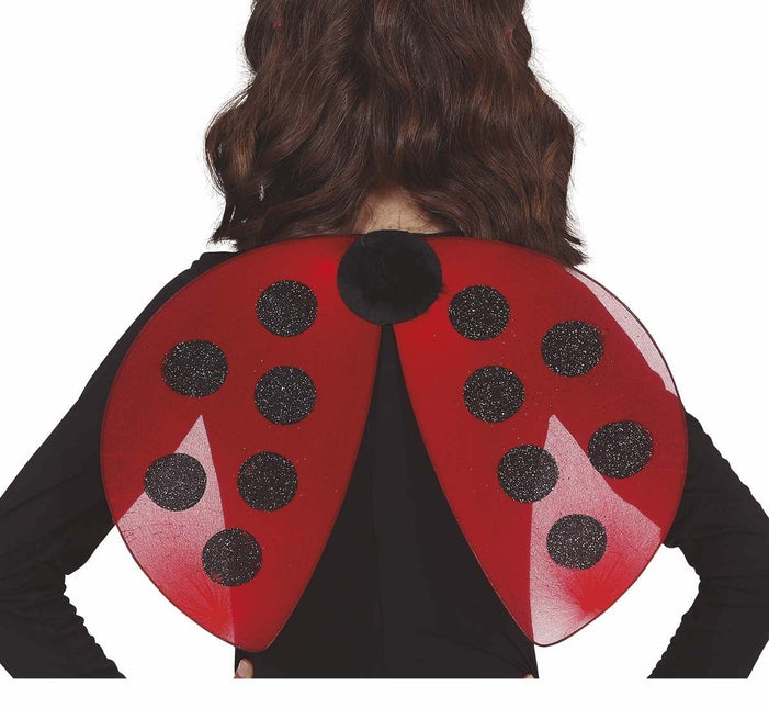 Vleugels Lieveheersbeestje 40cm van Fiestas Guirca koop je bij Partywinkel