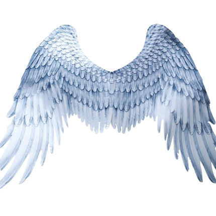 Vleugels Stof Wit 1,05m van Fiestas Guirca koop je bij Partywinkel