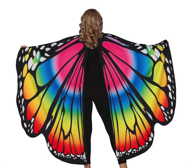 Vlindervleugels Meerkleurig 1,6m van Fiestas Guirca koop je bij Partywinkel