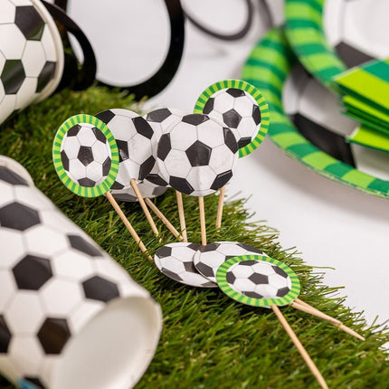 Voetbal Cocktailprikkers van Paper Dreams koop je bij Partywinkel