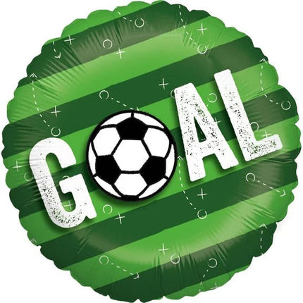 Voetbal Helium Ballon Goal Leeg 45cm van VDV Benefit koop je bij Partywinkel