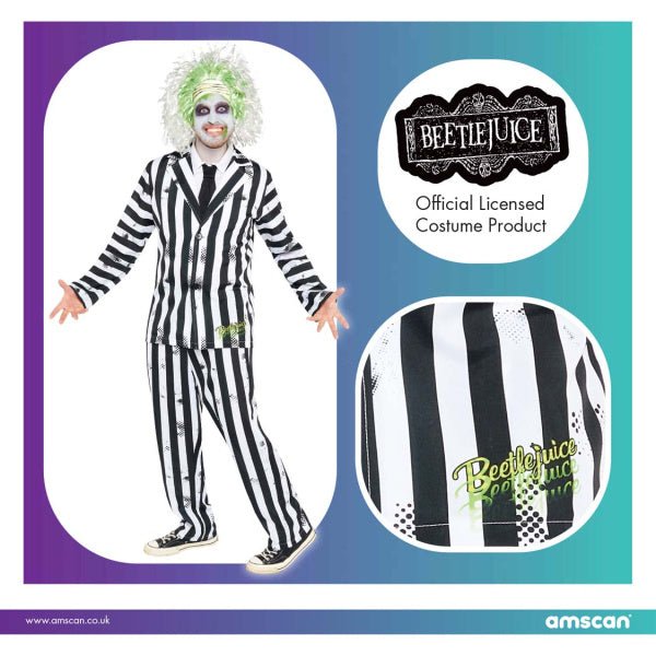 Volwassenen Kostuum Beetlejuice van Riethmueller koop je bij Partywinkel