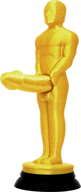 Vrijgezellenfeest Standbeeld Goud 20cm van Fiestas Guirca koop je bij Partywinkel