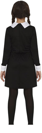 Wednesday Halloween Kostuum Meisje van Fiestas Guirca koop je bij Partywinkel