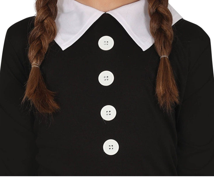 Wednesday Halloween Kostuum Meisje van Fiestas Guirca koop je bij Partywinkel