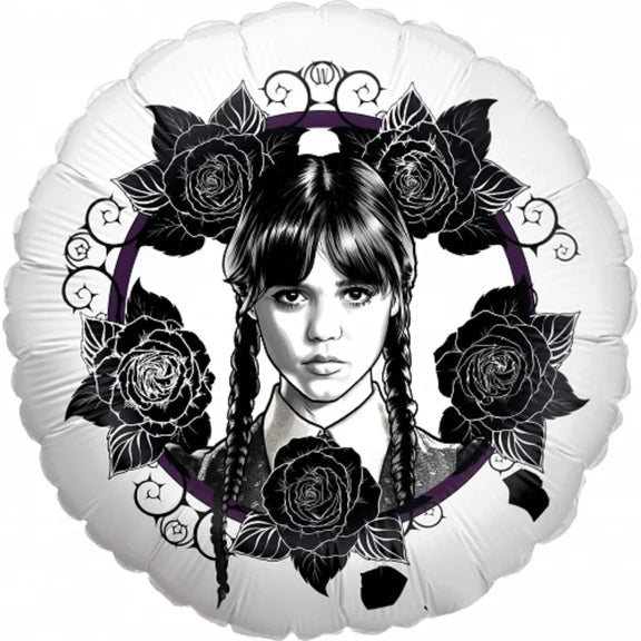 Wednesday Helium Ballon Gothic Leeg 45cm van VDV Benefit koop je bij Partywinkel