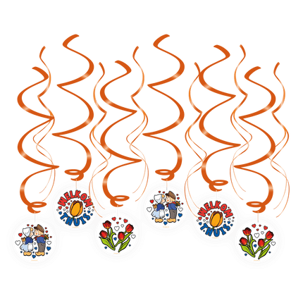 Welkom Thuis Hangdecoratie 70cm 6st van Paper Dreams koop je bij Partywinkel