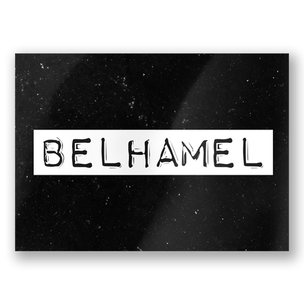 Wenskaart Belhamel 15cm van Paper Dreams koop je bij Partywinkel